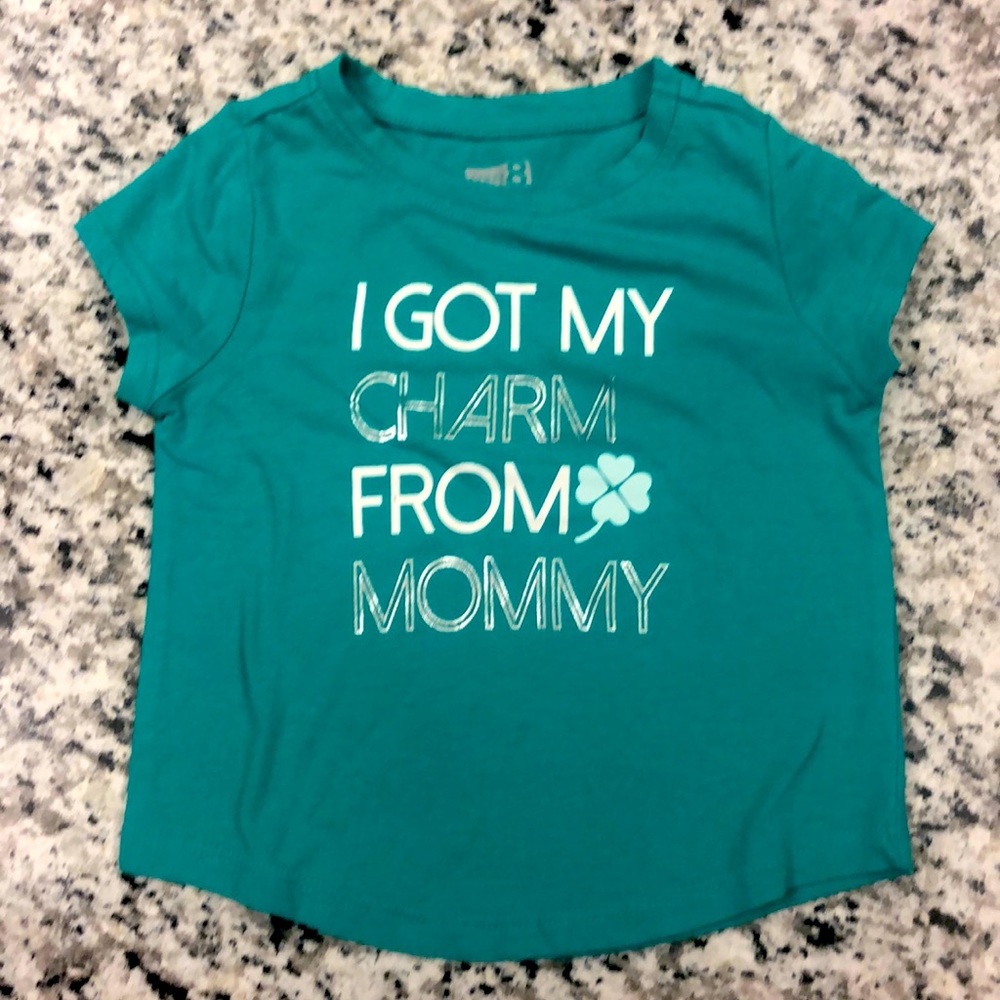Toddler girl st Patrick’s day shirt
